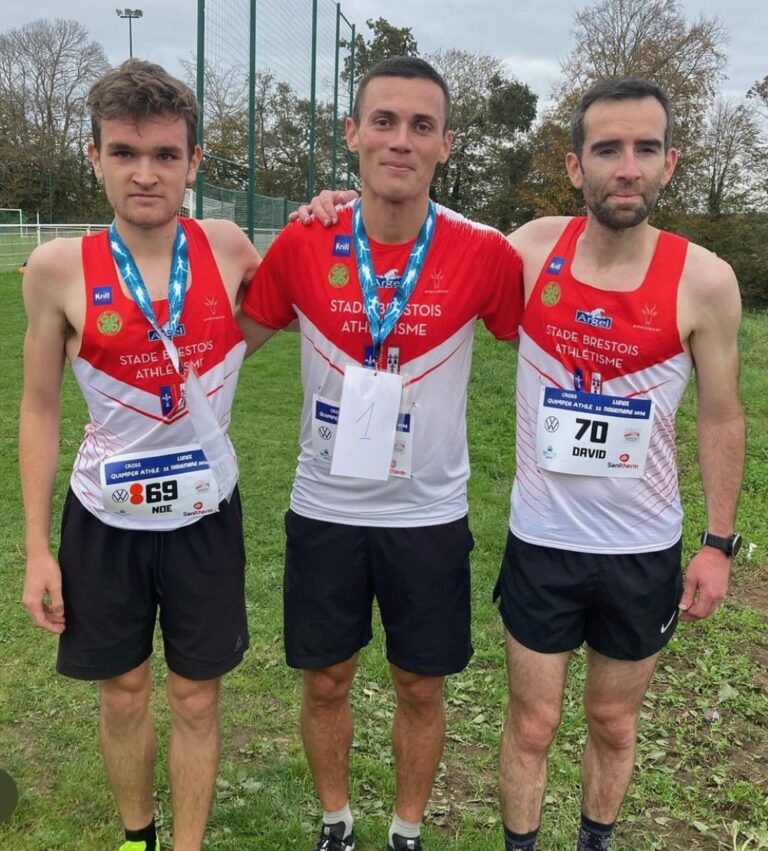 Seniors hommes championnat du Finistère de cross court 2024